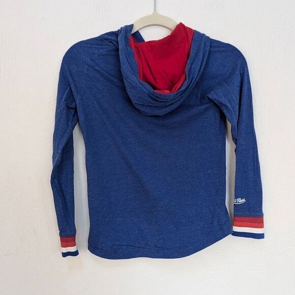 Mitchell & Ness NBA Youth (8-20) Washington Bullets Lightweight Hoodie - Picture 3 of 5